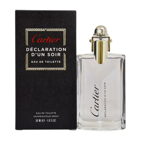 cartier parfum herren déclaration|cartier declaration d'un soir man.